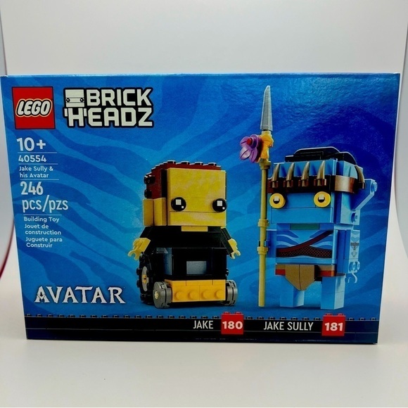 Retired | LEGO BrickHeadz Jake Sully & His Avatar | 40554 | NIB - Picture 1 of 10
